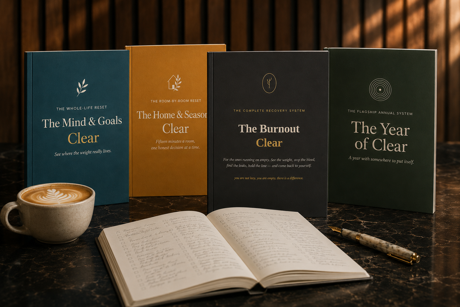 The Everything Clear — all 4 systems together